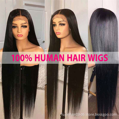 Cuticle Aligned Original Human Hair Pre Plucked 13*6 Swiss 360 Lace Frontal Wig Water Wave Hd Lace Wig Glueless  Full Lace Wig